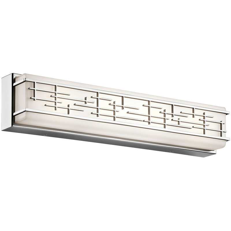 

Elstead Zolon - Aplique de baño LED grande Cromo IP44