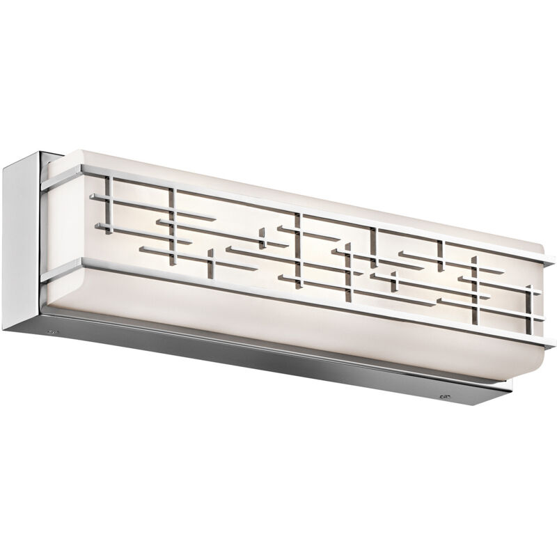 Elstead - Zolon led Badrum Medium Vägglampa Krom IP44