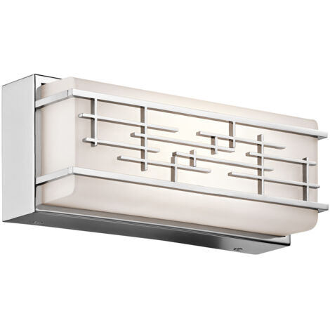 Elstead Zolon - Applique LED da bagno piccola cromata IP44