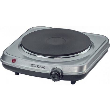 Eltac EK 18 Silbermetallic Einzelkochplatte