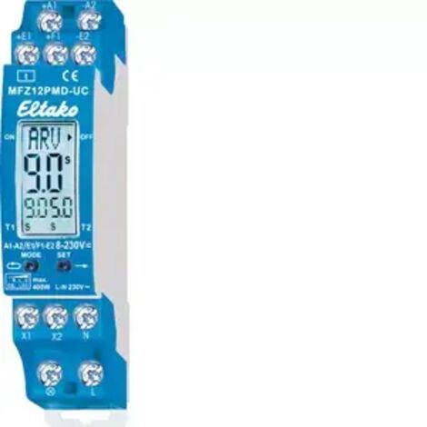 Eltako 23001006 MFZ12PMD-UC Zeitrelais Multifunktional 230 V 1 St. Zeitbereich: 0.1 s - 99 h 1 Wechs