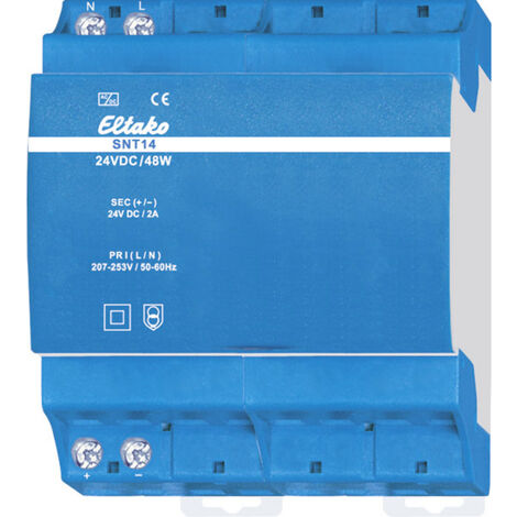 Eltako 30014033 Hutschienen-Netzteil (DIN-Rail)   2 A 48 W Anzahl Ausgänge:1 x  Inhalt 1 St.