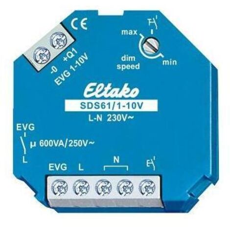 Eltako 61100800 Hutschienen Dimmer Blau