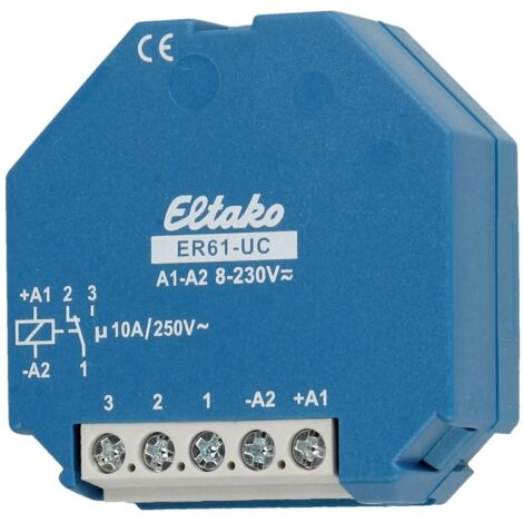 ELTAKO ER61-8 RELÉ DE CONMUTACIÓN 230VUC ER61