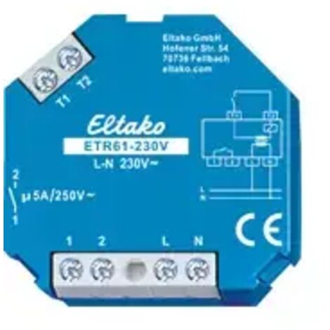 Eltako ETR61-230V Trennrelais Nennspannung: 230 V Schaltstrom (max.): 5 A 1 St.