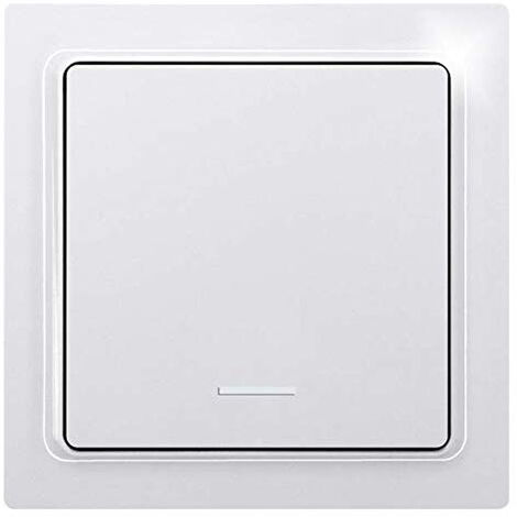 ELTAKO F1T55E-WG FUNK-1-KANAL-TASTER, E-DESIGN 55, REINWEIß GLäNZEND (30055725)