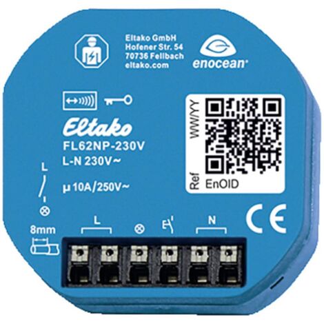 Eltako FL62NP Modulo Illuminazione Blu Incassato 230V