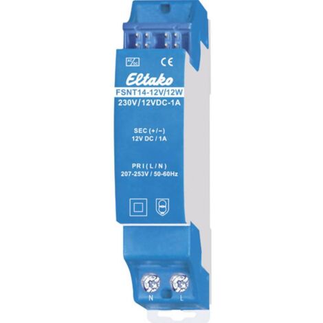 Eltako FSNT14-12V 12W Alimentatore switching nero