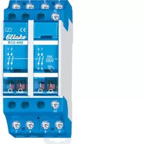Eltako R12-400-230V Schaltrelais Nennspannung: 230 V Schaltstrom (max.): 16 A 4 Schließer  1 St.