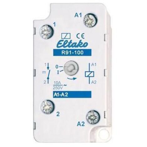 Eltako R91-100-12VAC Schaltrelais Nennspannung: 12 V Schaltstrom (max.): 8 A 1 Schließer 1 St.
