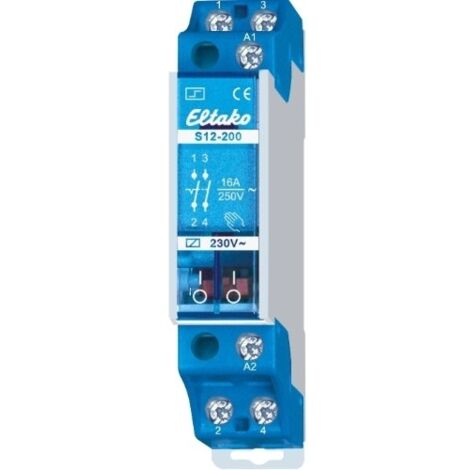 ELTAKO S12-200-12V - INTERRUTTORE PER CORRENTE DI SOVRACCARICO ELETTROMECCANICO