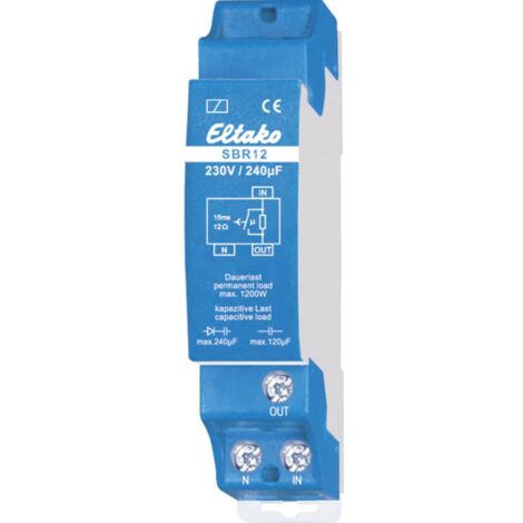 Eltako SBR12 Relè di limitazione della corrente 230V 16A su guida DIN