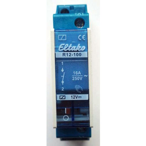 Eltako Schaltrelais f.Reihen-EB 1S 16A R12-100-12VDC