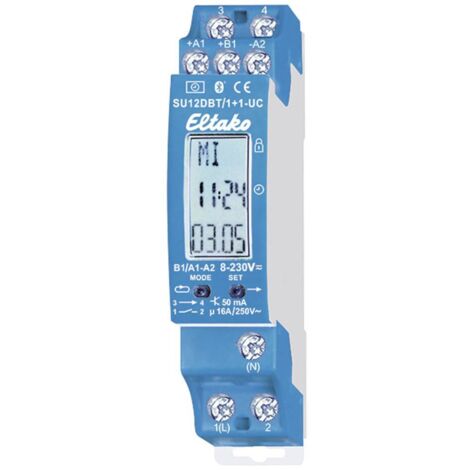 Eltako SU12DBT 230 V AC/DC Timer Digitale Multifunzionale