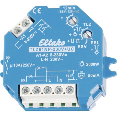 Eltako TLZ61NP-230V+UC timer per scale blu