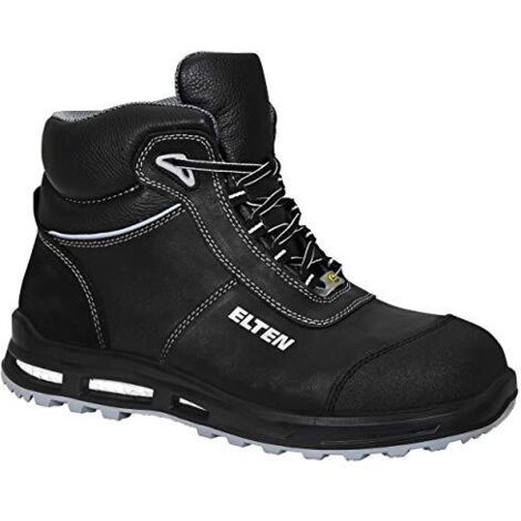 ELTEN - Calzatura alta con lacci nera/grigia REACTION XXT Mid