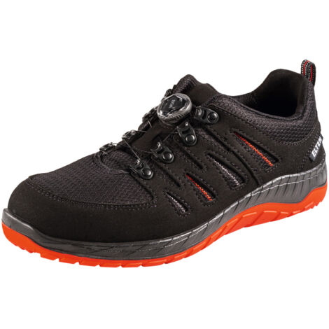 ELTEN - Calzatura bassa nera/rossa MADDOX BOA black-red Low ESD,