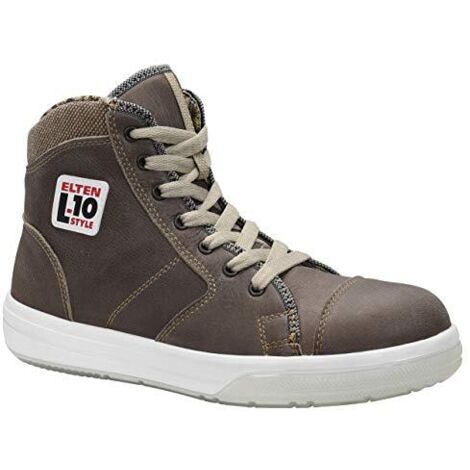 ELTEN EMOTION ESD S3, scarpe antinfortunistiche per uomo e donna, leggere, puntale in acciaio, materiale tomaia: pelle, fodera interna: tessuto (traspirante), taglia 37