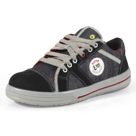 ELTEN SENSATION Low ESD S2, scarpe antinfortunistiche per uomo e donna, leggere, puntale in acciaio, materiale tomaia: pelle + tessuto, fodera interna: tessuto (traspirante), taglia 39