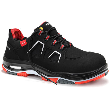 Elten Sicherheitshalbschuh ALAN XXTP black-red Low ESD S3S, Gr. 39