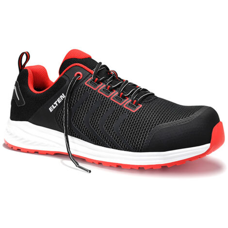 ELTEN Sicherheitshalbschuh LIVAS black-red Low ESD S1PL 720831-43