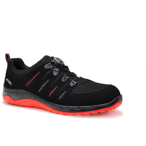 Elten Sicherheitshalbschuh MADDOX BOA  black-red Low ESD S3, Gr. 39