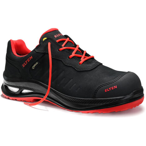Elten Sicherheitshalbschuh STEWART XXG Pro GTX black-red Low ESD S3 HI CI, Gr. 47