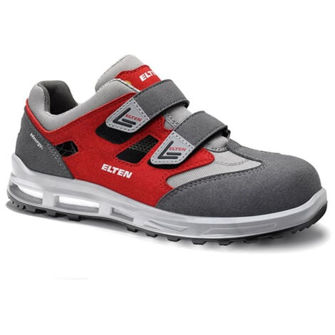 ELTEN GMBH ELTEN Sicherheitssandale TRAVIS XXT grey-red Easy ESD S1 Gr. 43