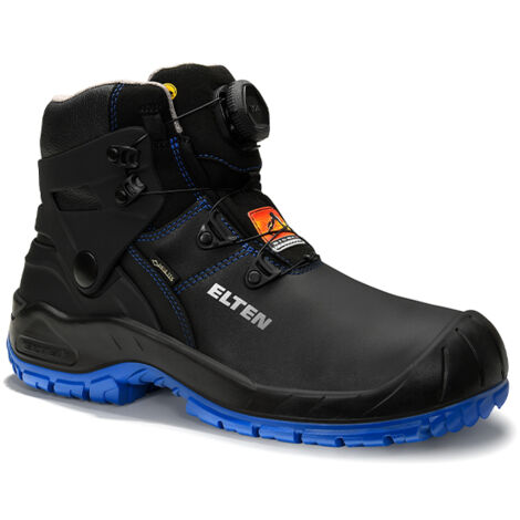 Elten Sicherheitsschnürstiefel RENZO Biomex GTX BOA  blue Mid ESD S3, Gr. 43
