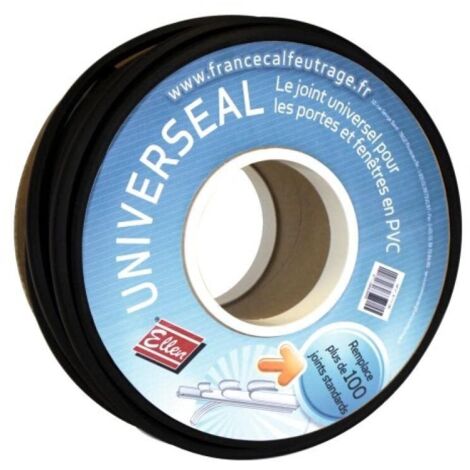 ELTON Giunto universale + scanalatura 6m nero - 8000011