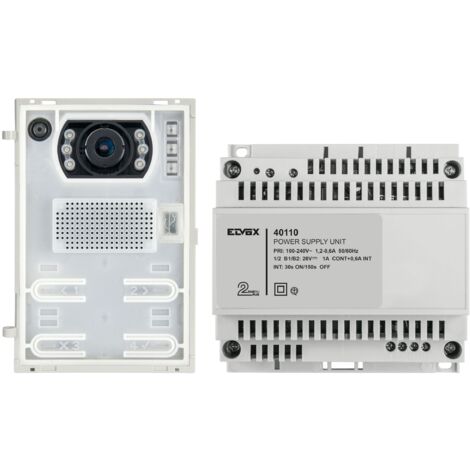 Elvox 2-Wire Plus kit de base audio et vidéo extensible K41005