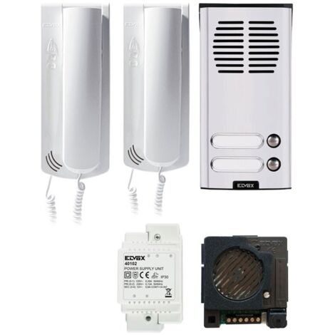 Elvox kit citofonico bifamiliare sound system 62k0+930g k62k0.02