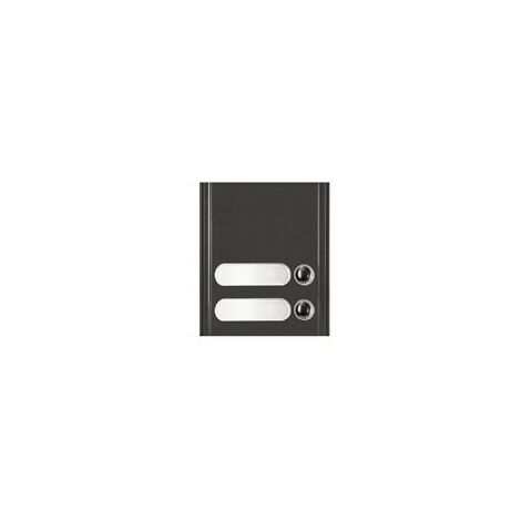 Elvox Rps2 Module deux boutons pour 12Ts Anthracite
