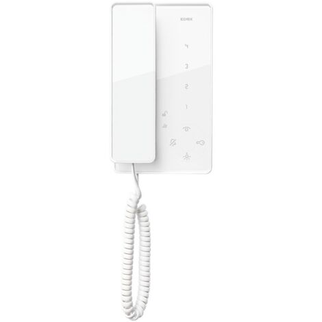 Elvox Tab interphone pour systèmes à 2 fils, blanc 7509