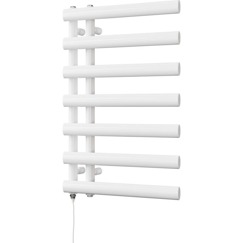 Image of Elyan - White Electric Towel Rail&hellip;