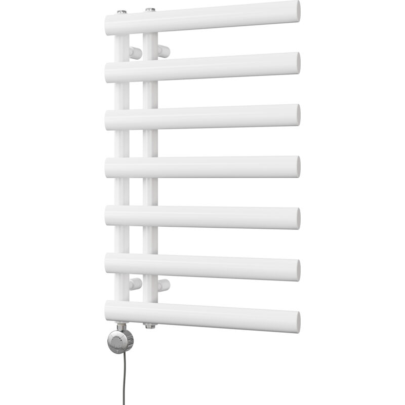 Image of Elyan - White Electric Towel Rail&hellip;