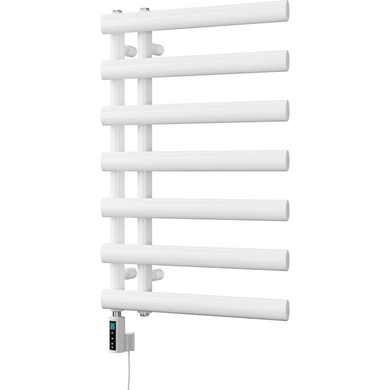 Image of Elyan - White Electric Towel Rail&hellip;