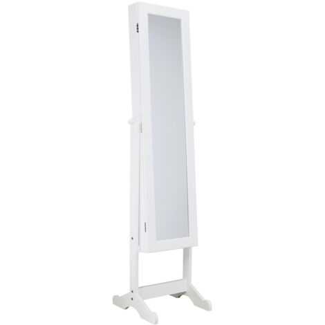 ELYANE - Armoire à Bijoux sur Pieds Avec Miroir