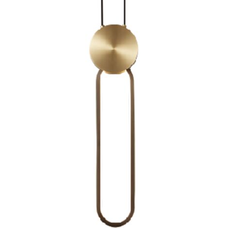 Elyptica - Lámpara colgante LED moderna 48cm