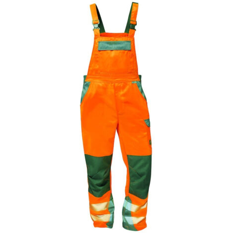 Elysee Warnlatzhose Metz, Gr. 54, orange/grau