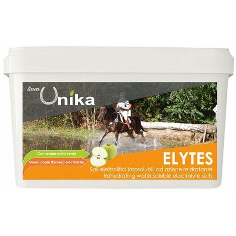 ELYTES aliment minéral complémentaire idéal pour apporter des sels électrolytes dans l'alimentation du cheval 3kg
