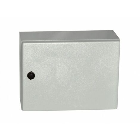 Em Distribution – Coffret électrique nu 300x400x200mm – Étanchéité IP54 – Résistance chocs IK10 – Acier laminé pour environnements industriels