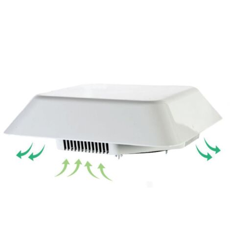 Em Distribution – Ventilateur de toit d'armoire 230Vac 172X150X51 – Débit d'air 350m3/h – Puissance 34W – Silencieux pour refroidissement efficace