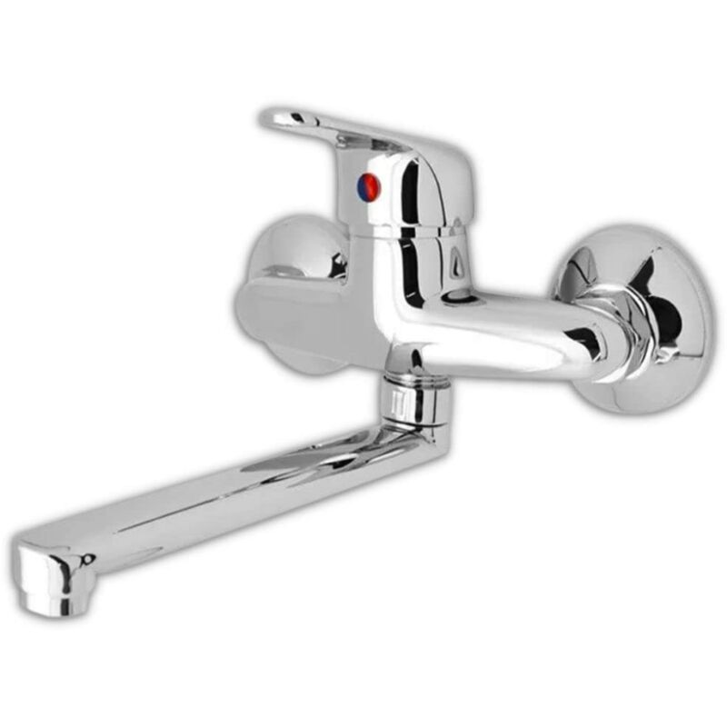 Em Miscelatore Rubinetto A Muro Serie Tapy Monocomando Acqua Calda ...