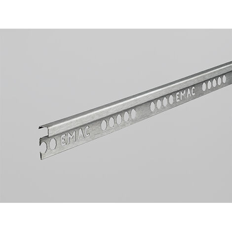 EMAC NOVOLISTEL 3 Perfil Acero Inox Cepillado - ref: NL3AI12CE