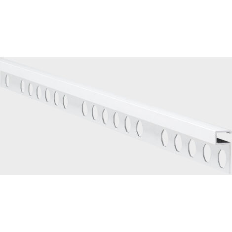 EMAC NOVOLISTEL 3 Perfil Blanco-01 - Altura: 10 mm - Medida: 2,50 METROS - ref: NL3AL10BL