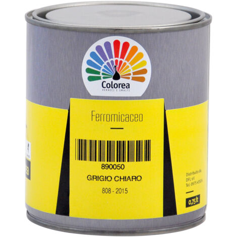 Émail Ferromicacé 'Colorea' Lt. 2,5 Gris Moyen