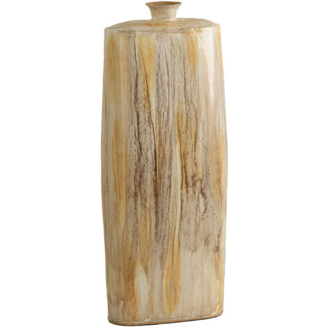 Emaillierte Aluminiumvase 13x23x54cm