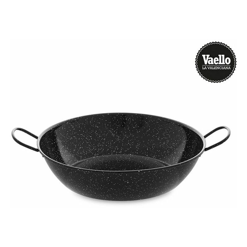 Emaillierte Tiefe Bratpfanne Mit Griffen 30cm. Vaello