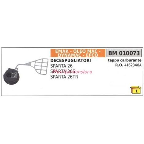 EMAK bouchon de réservoir EMAK débroussailleuse SPARTA 26 26S 26TR 010073